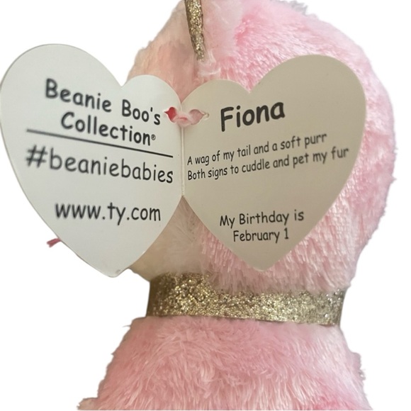 Ty Beanie Boo Fiona Plush - Picture 2 of 2